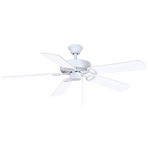 America 5-Blade 52 Inch Ceiling Fan Made in Taiwan In Contemporary and Transitional Style