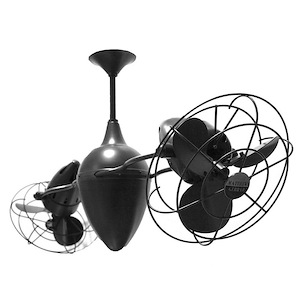 Ar Ruthiane - 6 Blade Ceiling Fan In Contemporary and Transitional Style-12 Inches Tall and 46 Inches Wide - 1147461