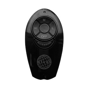 Atlas - 4 Speed Control and Reverse LED Dimmable Hand Held Remote Control-6 Inch Tall and 6 Inch Wide - 1375440