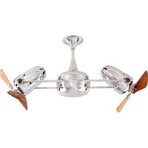 Duplo-Dinamico - 6 Blade Ceiling Fan In Contemporary and Transitional Style-9 Inches Tall and 39 Inches Wide - 1151150