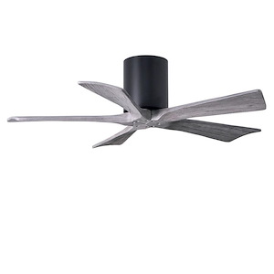 Irene-5H 5-Blade 42 Inch Flush Mount Ceiling Fan In Contemporary and Transitional Style