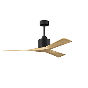 Nan - 3 Blade Ceiling Fan In Contemporary Style-10 Inches Tall and 52 Inches Wide