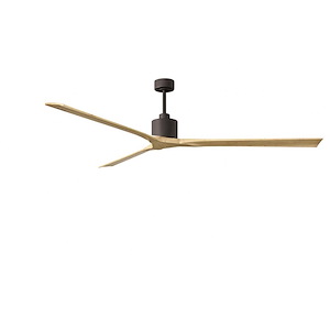 Nan XL - 3 Blade Ceiling Fan In Contemporary Style-10 Inches Tall and 90 Inches Wide