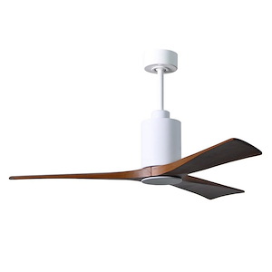 Patricia-3 Three Blade Ceiling Fan with LED Light Kit in Contemporary Style 52 Inches Wide - 543261