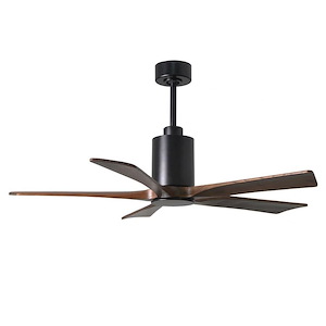 Patricia-5 Five Blade Ceiling Fan with LED Light Kit in Contemporary Style 52 Inches Wide - 543258