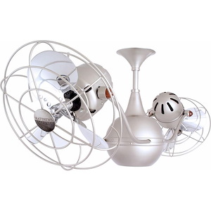 Vent-Bettina 6-Blade Damp Rated Ceiling Fan In Contemporary and Transitional Style - 1148220