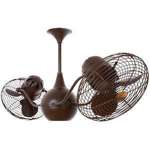 Vent-Bettina - 6 Blade Ceiling Fan In Contemporary and Transitional Style-7 Inches Tall and 42 Inches Wide