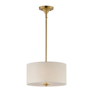 Bongo - 2 Light Semi-Flush Mount-11.25 Inches Tall and 13 Inches Wide