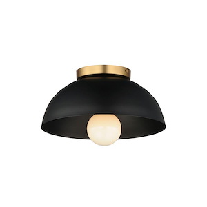 Thelonious - 1 Light Flush Mount-5.75 Inches Tall and 11.5 Inches Wide - 1342328