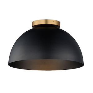Thelonious - 1 Light Flush Mount-8.75 Inches Tall and 15.75 Inches Wide - 1342332