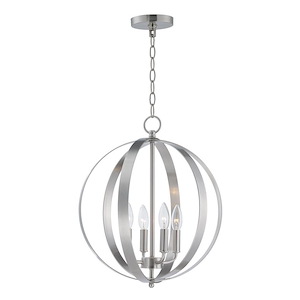 Provident-Four Light Pendant-16 Inches wide by 19 inches high