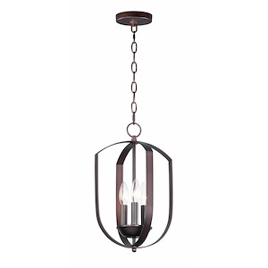 Provident-3 Light Chandelier-10 Inches wide by 16 inches high - 929760