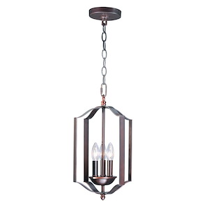 Provident-Three Light Pendant-10 Inches wide by 16 inches high