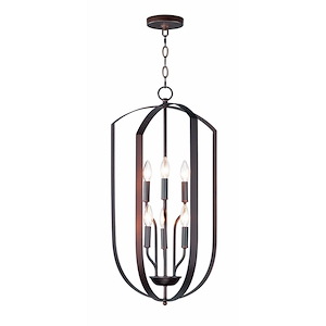 Provident-6 Light Chandelier-15 Inches wide by 30 inches high