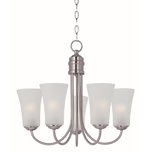 Logan-Five Light Chandelier in Modern style-20 Inches wide by 18 inches high