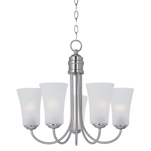 Logan-Five Light Chandelier in Modern style-20 Inches wide by 18 inches high