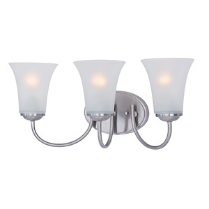 Logan-3 Light Modern Bath Vanity in Modern style-19 Inches wide by 8.5 inches high