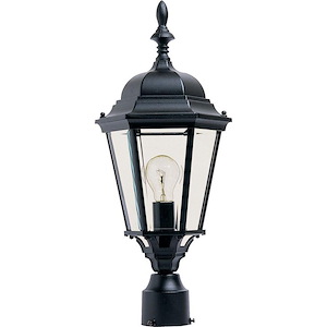Westlake-One Light Outdoor Pole/Post Lantern in Mediterranean style-9.5 Inches wide by 21 inches high - 214013