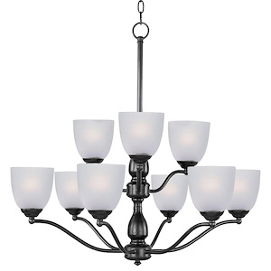Stefan - 9 Light 2-Tier Chandelier