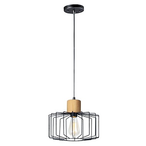 Bjorn-Mini Pendant 1 Light-11.5 Inches wide by 10 inches high