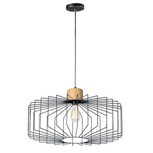 Bjorn-Pendant 1 Light-23.25 Inches wide by 13.5 inches high