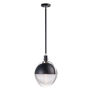 Axiom-9W 1 LED Pendant-12.25 Inches wide by 18 inches high