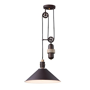 Tucson-One Light Pendant-16 Inches wide by 10 inches high