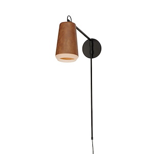 Scout - 9W 1 LED Swing Arm Wall Sconce-32.25 Inches Tall and 6 Inches Wide