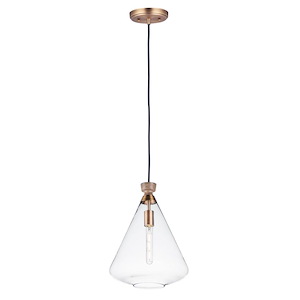 Abbott-One Light Pendant-12.5 Inches wide by 17.5 inches high