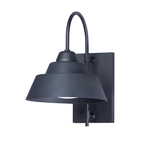Shoreline-1 Light Outdoor Wall Sconce-10.75 Inches wide by 15 inches high