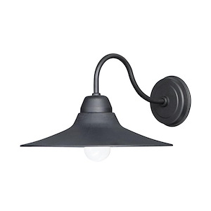 Dockside-1 Light Outdoor Wall Sconce-13.75 Inches wide by 8.5 inches high