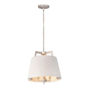 Orson-Three Light Pendant-16.75 Inches wide by 13.75 inches high