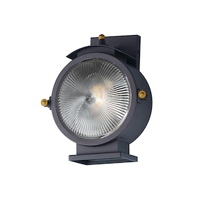 Portside - 1 Light Outdoor Wall Sconce-13 Inches Tall and 11 Inches Wide