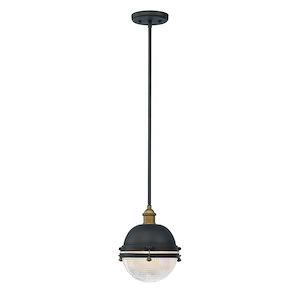 Portside-One Light Outdoor Hanging Lantern-10 Inches wide by 10 inches high