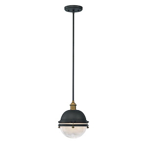 Portside-One Light Outdoor Hanging Lantern-10 Inches wide by 10 inches high