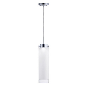 Scope-12W 1 LED Pendant-6 Inches wide by 19 inches high - 1027853