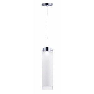 Scope-12W 1 LED Pendant-6 Inches wide by 19 inches high - 1027853