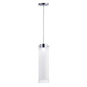 Scope-12W 1 LED Pendant-6 Inches wide by 19 inches high