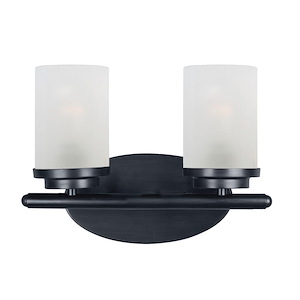 Corona-2 Light Bath Vanity in Contemporary style-12 Inches wide by 9 inches high - 1024604