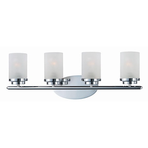 Corona-4 Light Contemporary Bath Vanity in Contemporary style-26.25 Inches wide by 9 inches high - 1067581