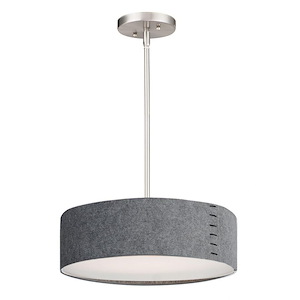 Prime - 19.5W 3 LED Pendant In Modern Style-7 Inches Tall and 16 Inches Wide - 1283988