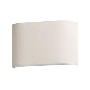 Prime - 10W 1 LED Wide Wall Sconce In Transitional Style-8.25 Inches Tall and 13 Inches Wide - 1265817