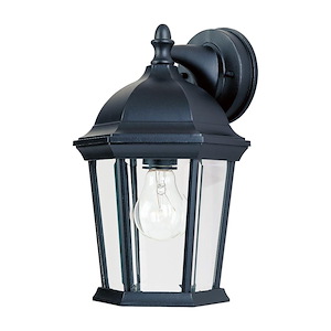 Cast-One Light Outdoor Wall Mount in Early American style-8 Inches wide by 12 inches high