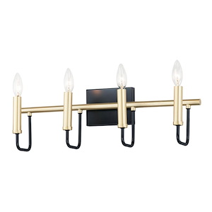 Sullivan 4 Light Bath Vanity Approved for Damp Locations