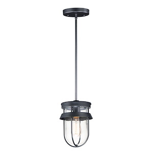 Breakwater-1 Light Outdoor Pendant-7 Inches wide by 10 inches high - 929737