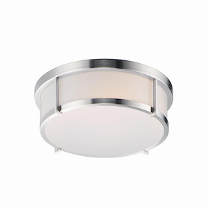 Rogue - 16W 1 LED Flush Mount-5 Inches Tall and 13 Inches Wide
