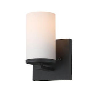 Lateral - 1 Light Wall Sconce-7.75 Inches Tall and 5 Inches Wide - 1306169