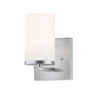 Lateral - 1 Light Bath Vanity-7.63 Inches Tall and 5 Inches Wide - 1213686