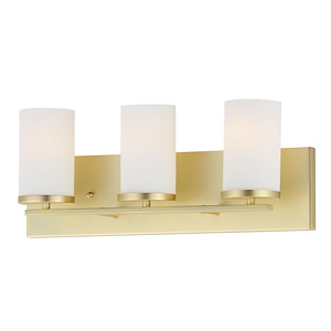 Lateral - 3 Light Bath Vanity-7.75 Inches Tall and 20 Inches Wide - 1342336