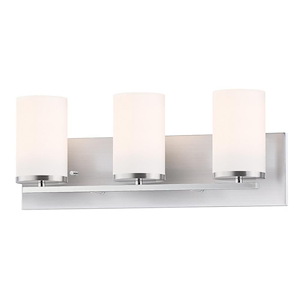 Lateral - 3 Light Bath Vanity-7.63 Inches Tall and 24 Inches Wide